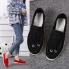 Foreign Trade 2025 Large Size Women's Shoes 43 Soft-soled Loafers Flat-soled Casual Doudou Shoes One-pedal Lazy Women's Shoes
