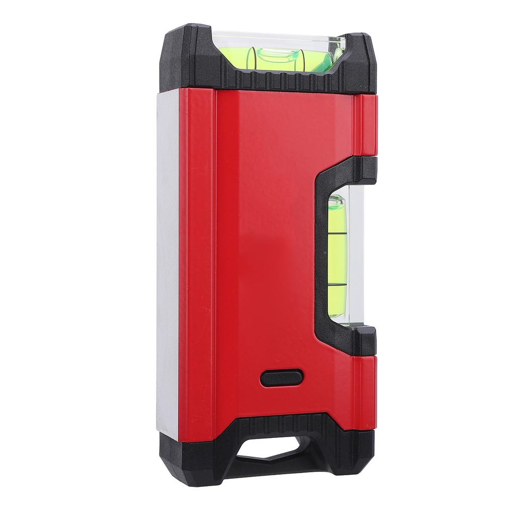 Bubble Level 11cm Long 0.5mm Accuracy Aluminum Alloy Small Horizontal Vertical Bubble Level Tool