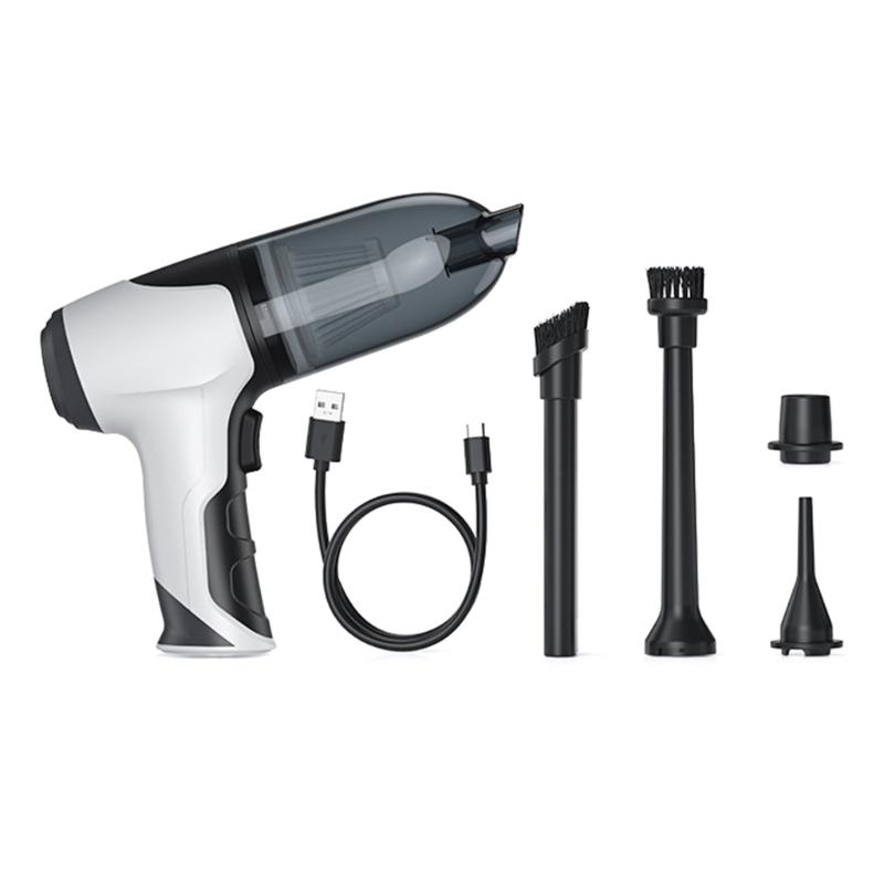 Vacuum Cleaner Highs Power Upgraded 80W Wet & Dry Handheld Car Vacuum Cleaner