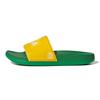 Kinder LEGO x Adidas Adilette Comfort Hausschuhe Gelb Grün GV8233