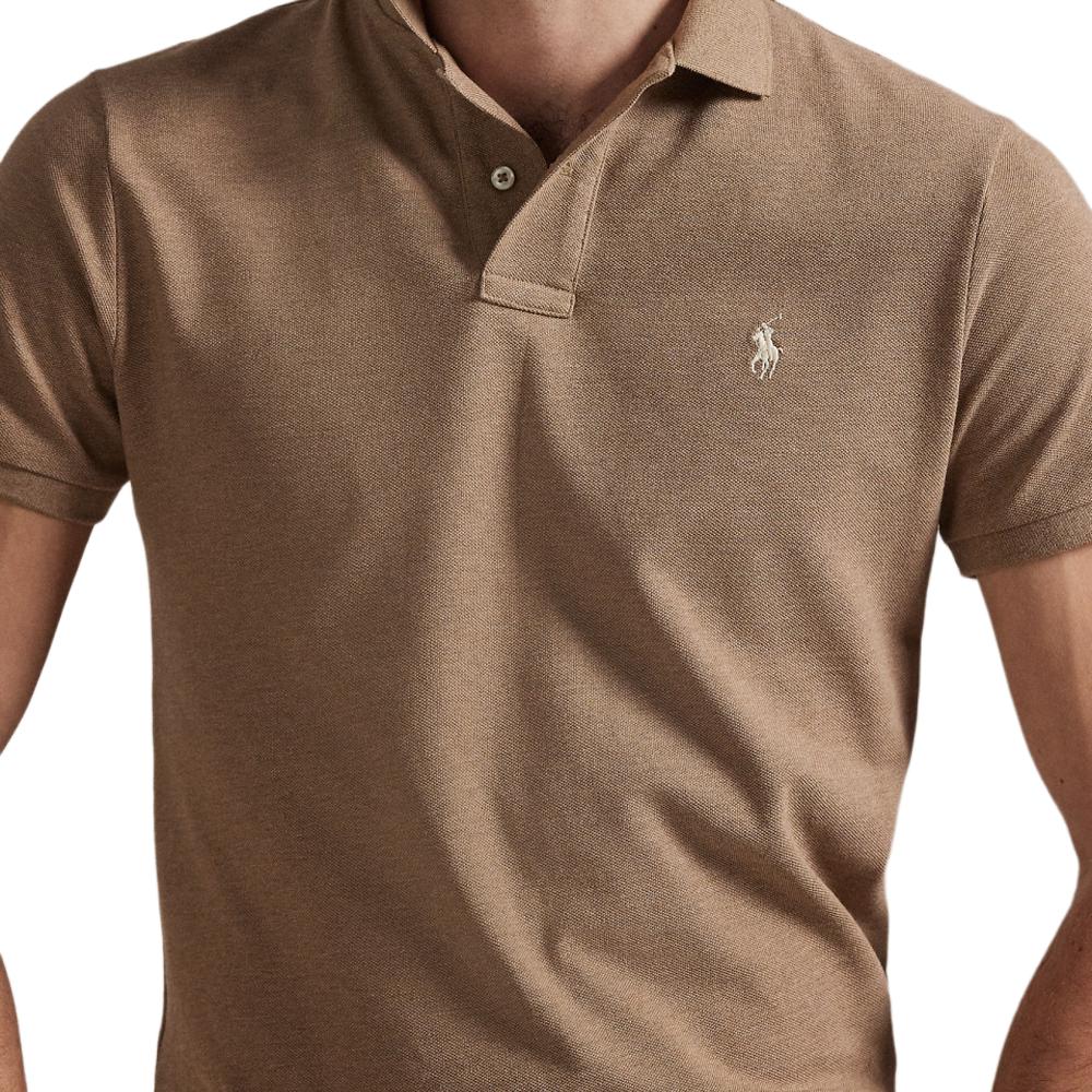 Polo Ralph Lauren Slim Fit Ribbed Cuff Polo Shirt With Iconic Pony Embroidery Men Tops MNPOKNI1N822076-200