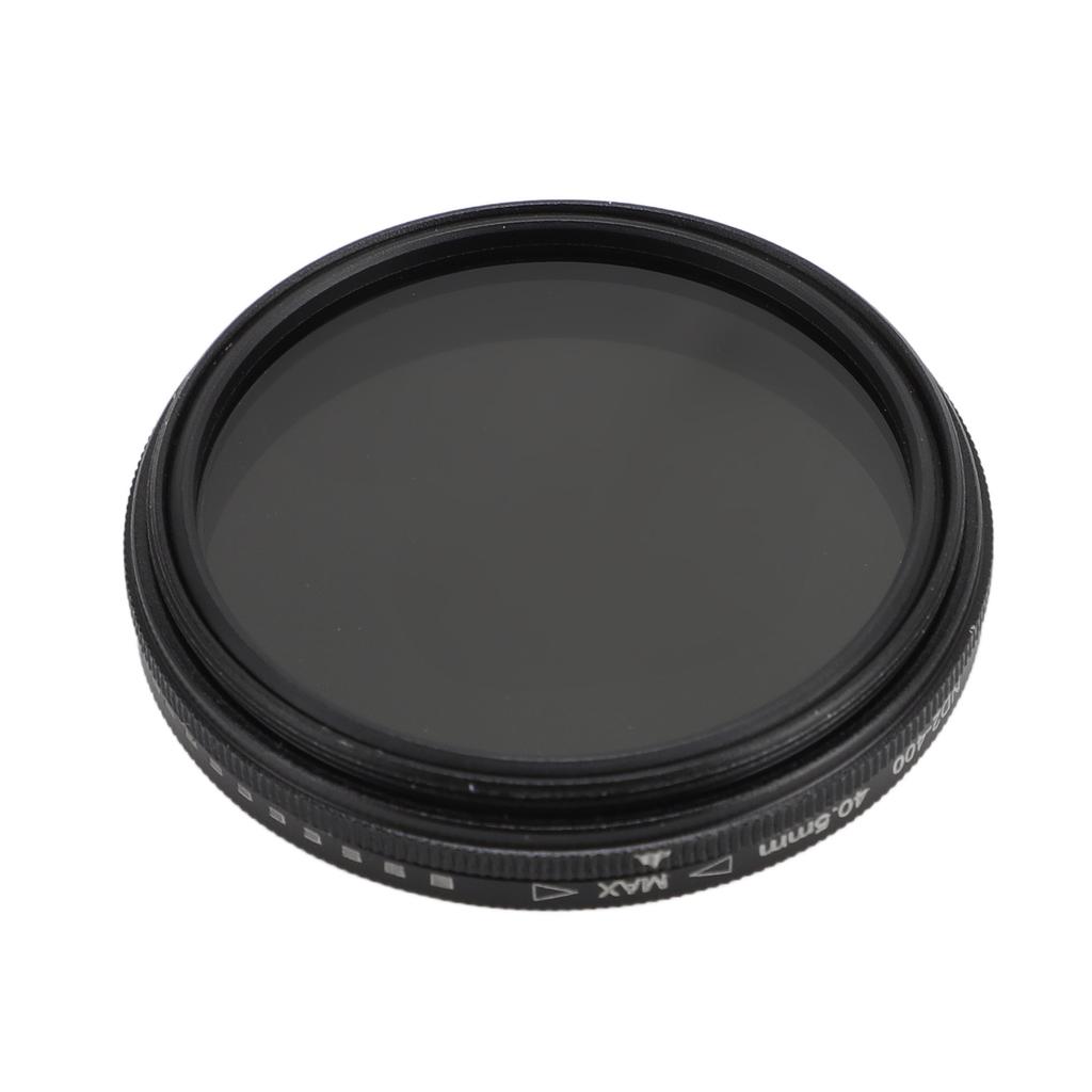 Adjustable ND Camera Lens Filter ND2 To 400 Neutral Density Optical Glass ND Filter for Photography 40.5mm