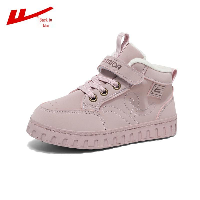 

Hui Li Children s Winter Plush High-Top Waterproof Non-Slip Sneakers 32 розовый