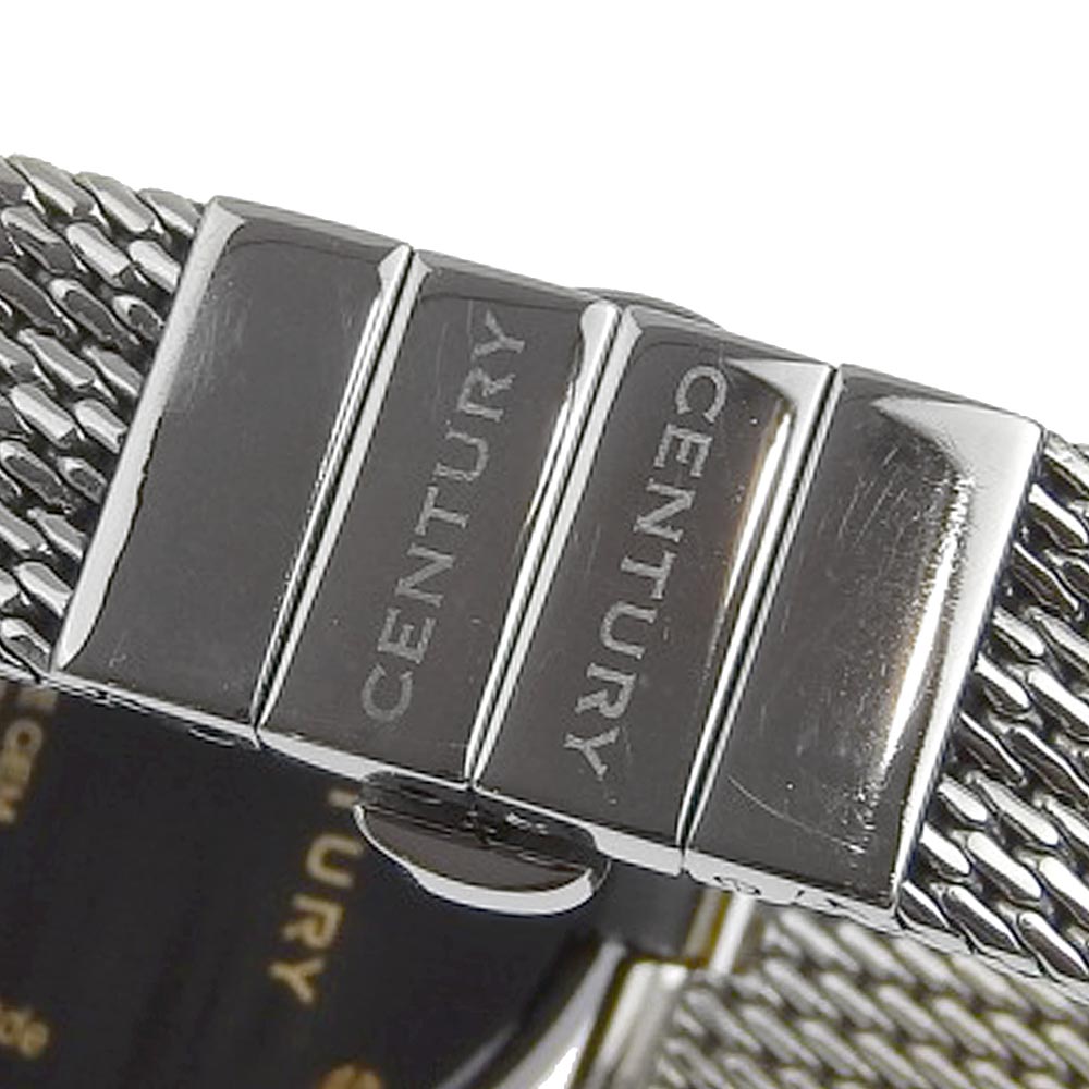 CENTURY Time gem Watches 1P diamond Silver WhiteDial Stainless Steel Quartz Analog display Women Used