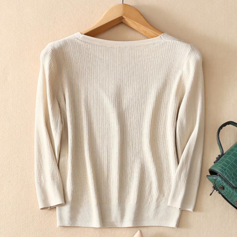 Mode Neuer Dünner Strick-Cardigan Damen Sommer Klimatisierter Gestrickter Sonnenschutz-Cardigan Damenbekleidung Slim Lady Strickwaren Tops 26231