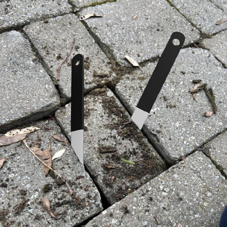 2Pcs Pavers Pullers Pavers Extractor Tool Slots Pavers Removal Tool for Garden Yard Patio Pavers Brick Block Replacement