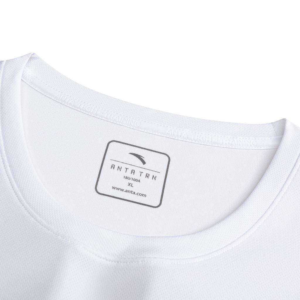 Anta Training Series Knit Vest Summer 2026 Men tops Pure-White 952627119-5