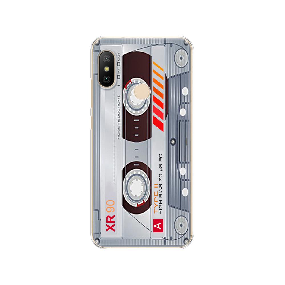 Silikonové pouzdro pro Xiaomi MI A2 LITE Case Full Protection Měkký tpu Zadní kryt Telefon Pouzdra pro Xiomi MI A2 LITE nárazník Coque