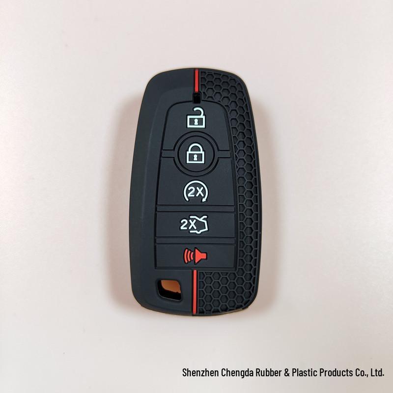 Ford Edge & Explorer Key Fob Silicone Case - Honeycomb Design Default Bulk Packaging