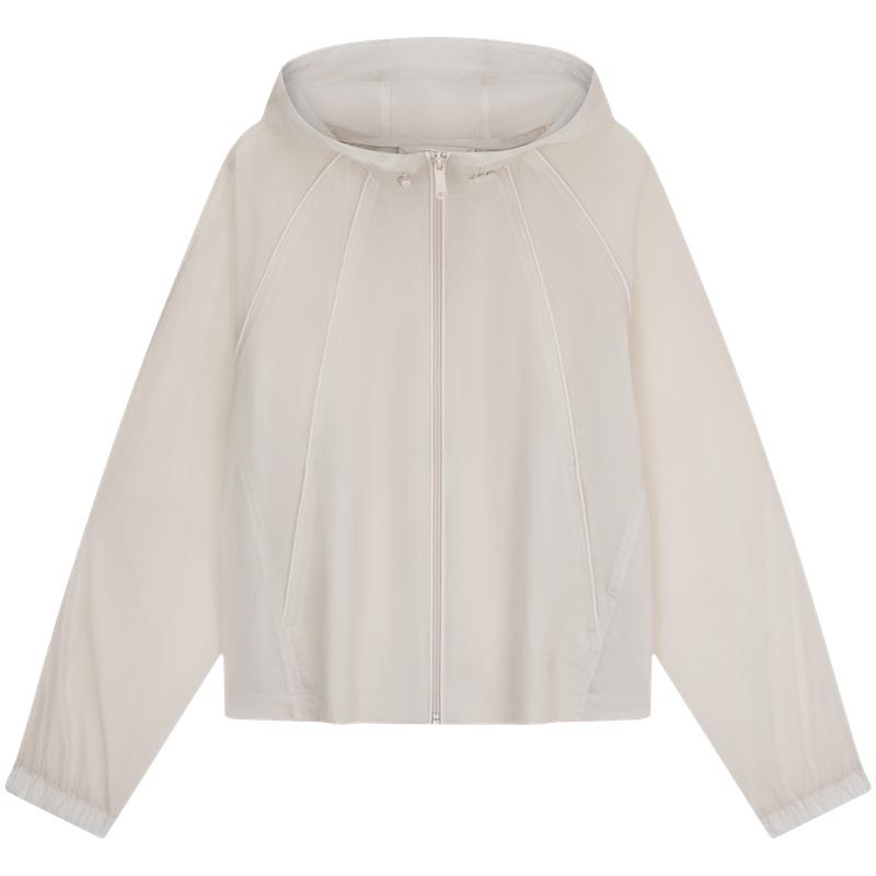 Calvin Klein Outdoor Trendy Casual Lightweight Drawstring Hooded Softshell Jacket Women jackets 47F528G XS