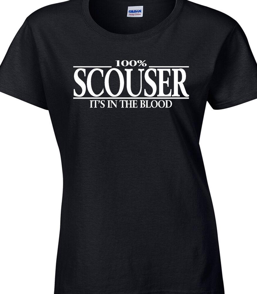 

Scouser Ladies Unisex T-Shirt Scouser Liverpool England