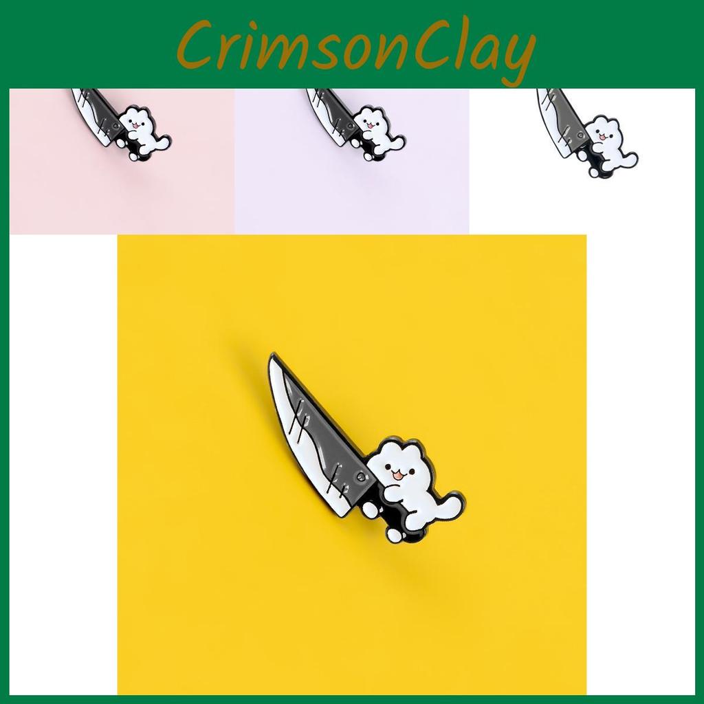 Delightful Cat Cartoon Brooch With Innovative Shape For Trendsetting Accessories Clothing