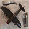 Aircraft Model 1:72 American P-47thunderbolt Fighter Alloy Aircraft Model Finished Product Boutique Collection Ornament Gift