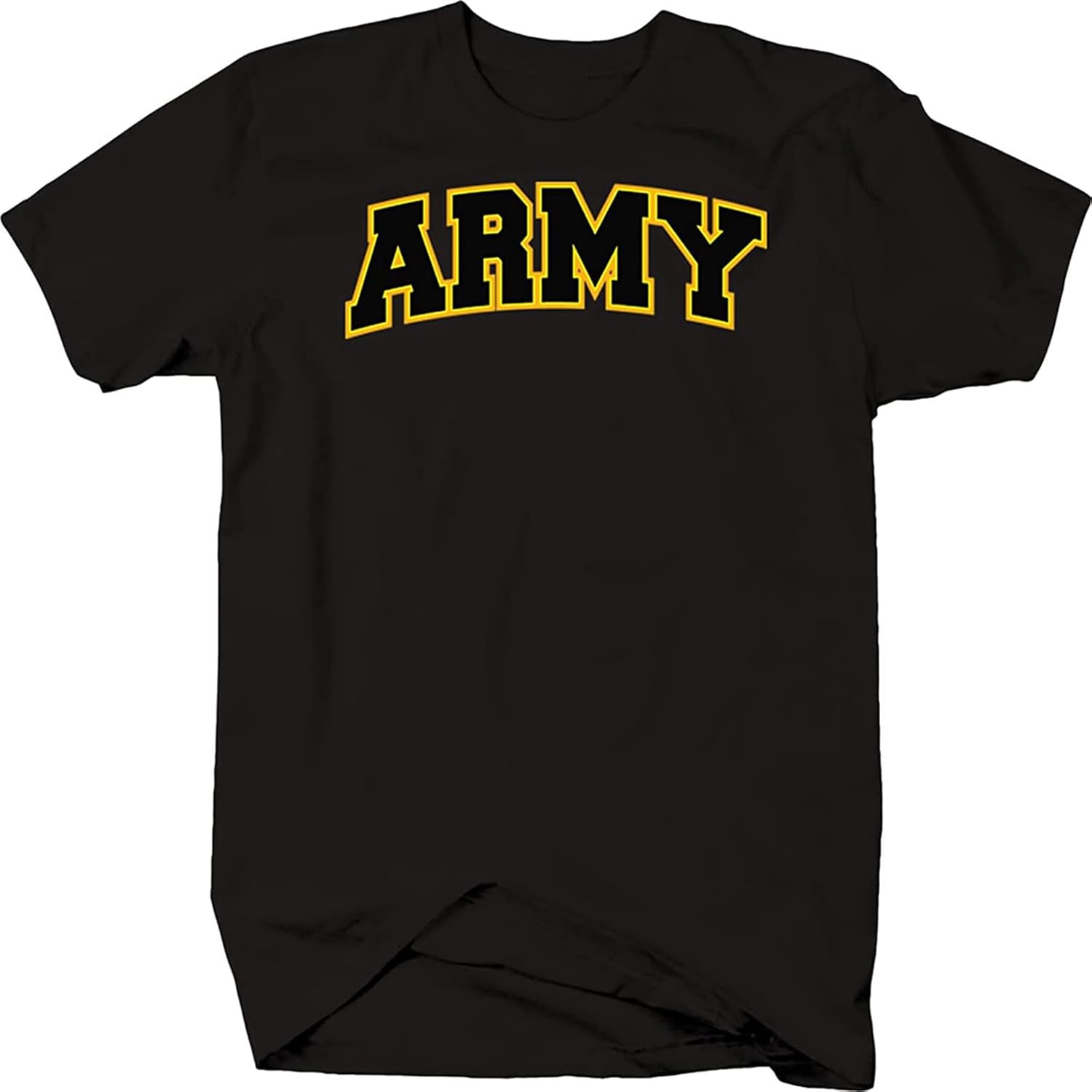 Military Freedom Fighter Relentless Caring Army T Shirt for Men Black XXL