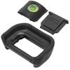 EP?17 Viewfinder Eye Cup Eyepiece Eyecup Cold Shoe Cover Level Set for A6600 A6500 Camera