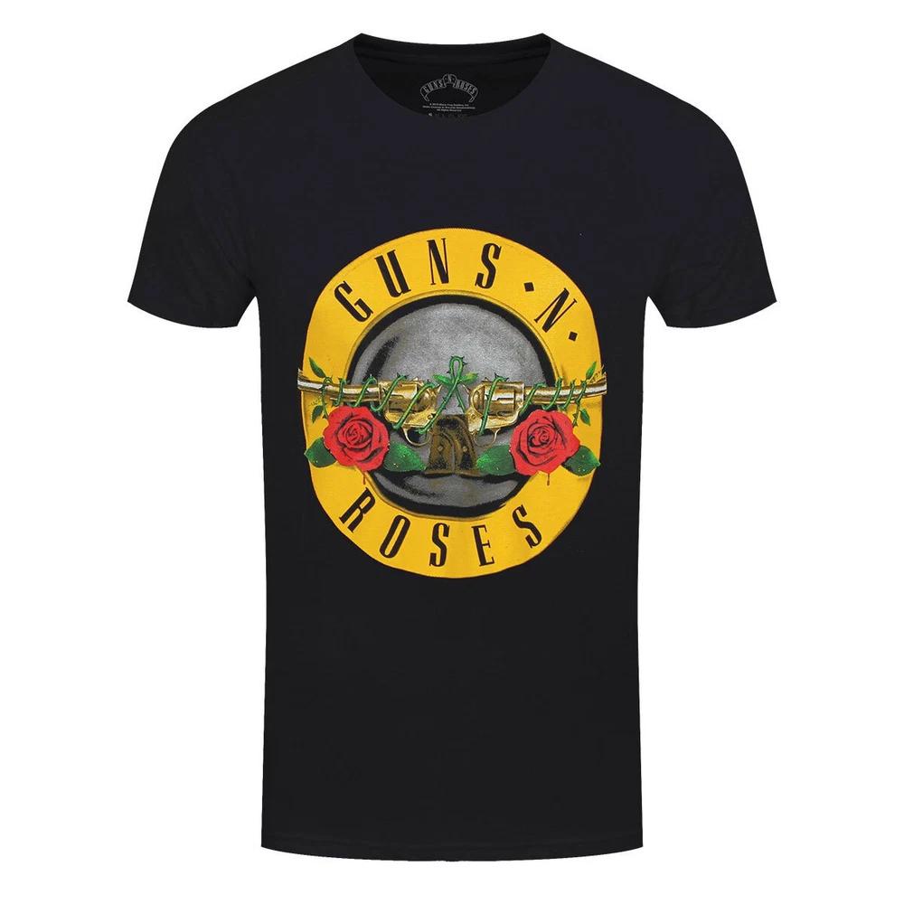 Guns N Roses TShirt Logo Rock Band New Black Official S