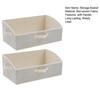 1/2Pcs Storage Baskets Large Capacity Easy Access Foldable Clothing Containers Box Trapezoid Closet Organizer Bins with Handles
