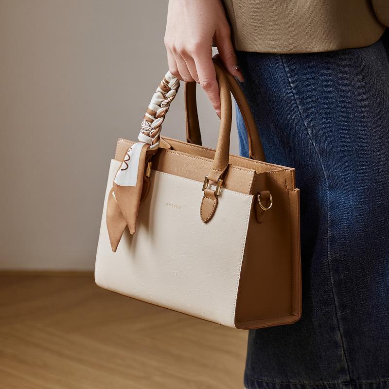 [Mother's Day Gift] Mrs. Qiao Women's Bag 2025 New Handbag for Mom Genuine Leather Women's Bag