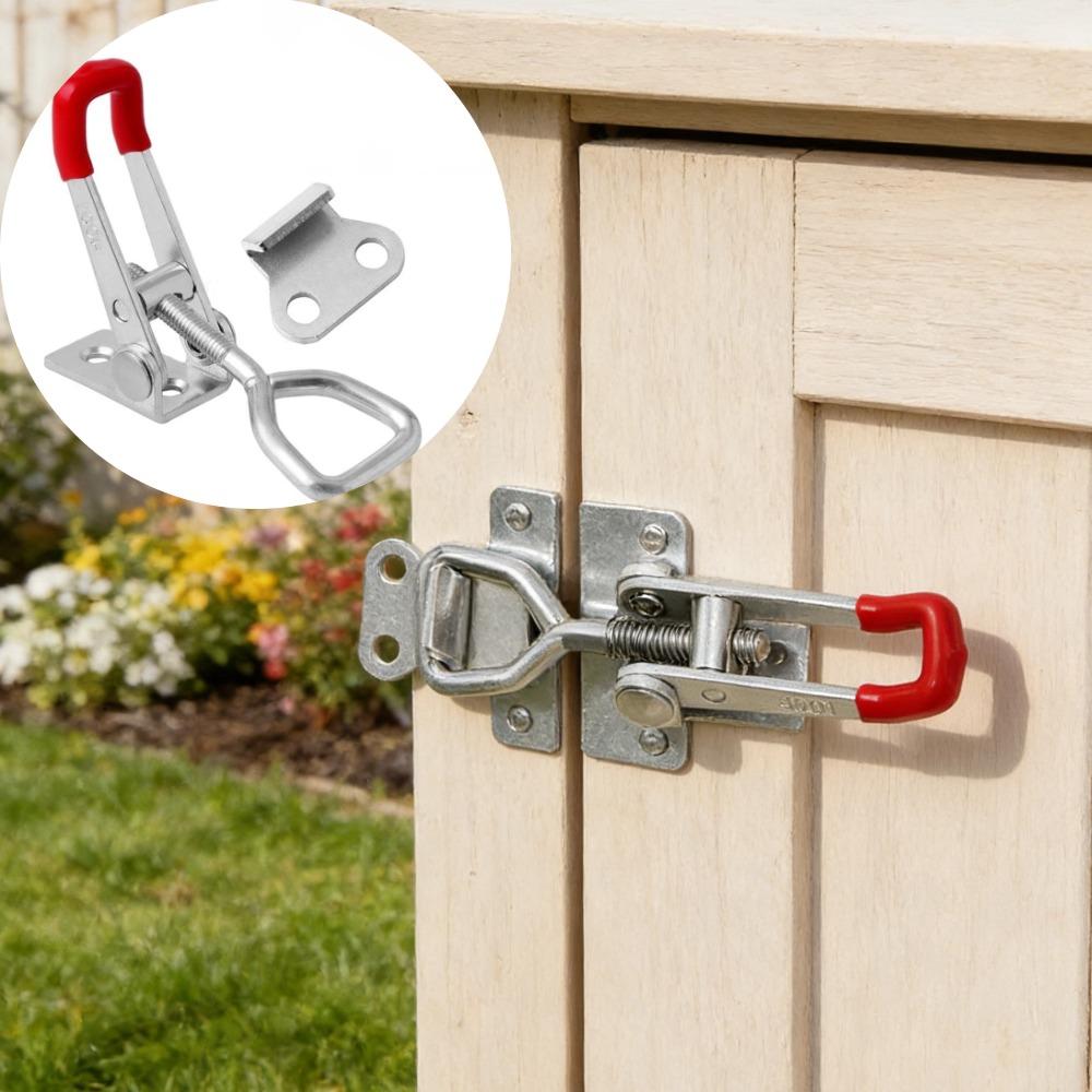 Adjustable Toggle Clamp Latch Heavy Duty Toggle Latches Holding Capacity Pull Latch Clamp Quick Release Clamp Woodworking Tool