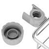 Aluminum and Plastic Sponge Drainer Rack Adjustable Sink Drainer Basket  Home Kitchen Bathroom