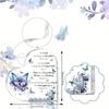 Regalo Cristiano Religione Santa, Fiori Farfalla Viola, Regalo Ispiratore, Con Versetti Biblici e Preghiera Decorazione Desktop Cristiana per Donne, Asilo