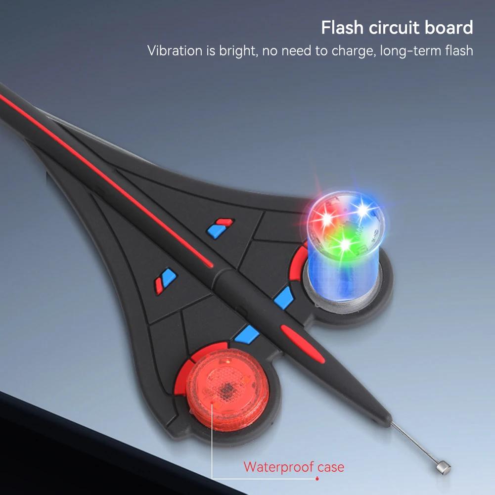 Car Anti Static Strip Anti Static with LED Electrostatic Earth Belt Length adjust Auto Grounding Strip Light/Luminous/Reflective