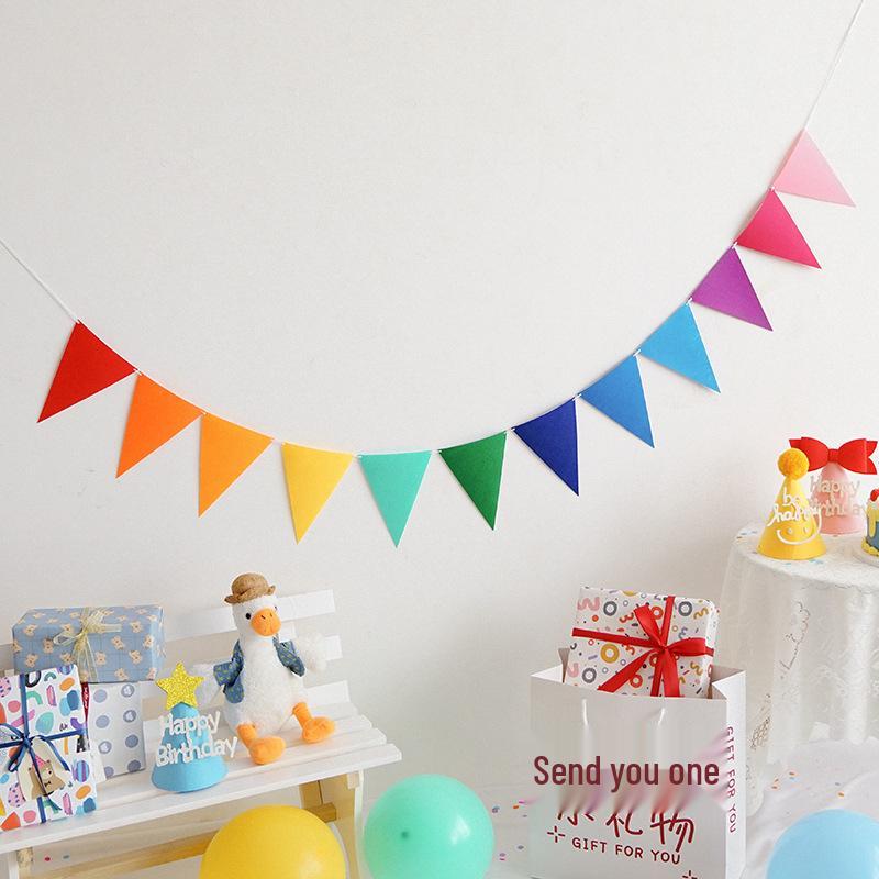 Koreanischer Stil 1. Geburtstag Vlies-Banner für Kinder