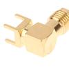 Innovative 2Pcs Rf Copper Connector Plug Socket Sma Female Jack Male Plug Adapter Solder Edge Pcb Straight Right Angle Mount