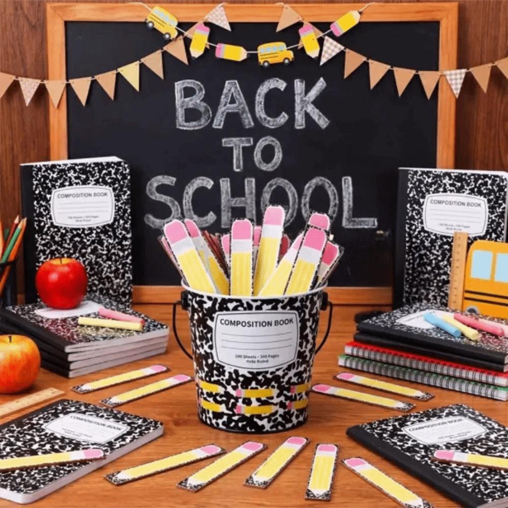 Metal Storage Bucket Student Name Sticks Reusable Teacher Name Sticks  Classroom Management
