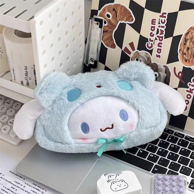 Sanrio Cinnamoroll & Kuromi Dog Pencil Case: Cute High-Value Student Stationery Bag