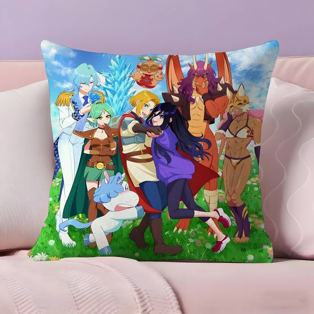 Anime Z-Zenshu Pillow Case Ultra Soft Skin Friendly Fabric Cloud Like Comfort & Concealed Zipper