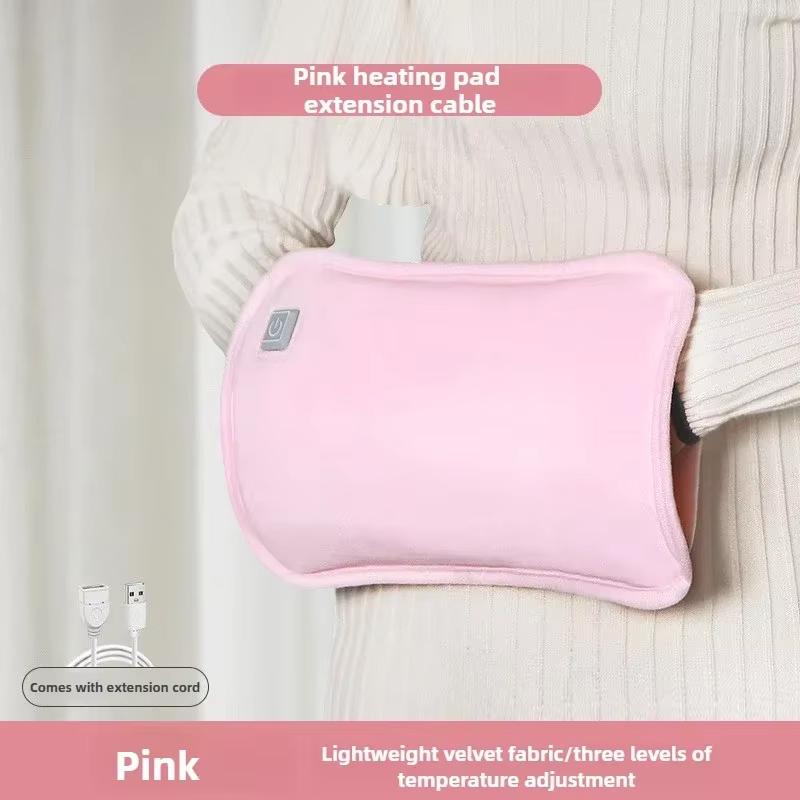 Electric USB Heating Pad Cushion Flannel Pillow Mat Thermal Blankets For Winter Abdomen Waist Foot Hand Warmer Reusable Washable