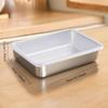 3pcs Thick Stainless Steel Food Storage Containers - Leakproof, Reusable, Stackable,Durable Airtight Kitchen Fruit, Meat