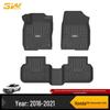 3W All TPE Floor & Trunk Mats for Honda 10th & 11th Gen Civic