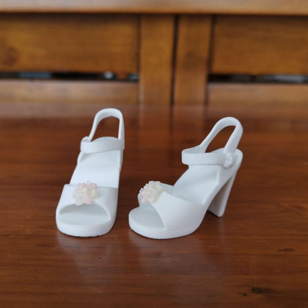 Cute Original Doll Shoes Mini Casual Sandal Elegant High Heels for 1/4 1/6 BJD 30/45cm Dolls