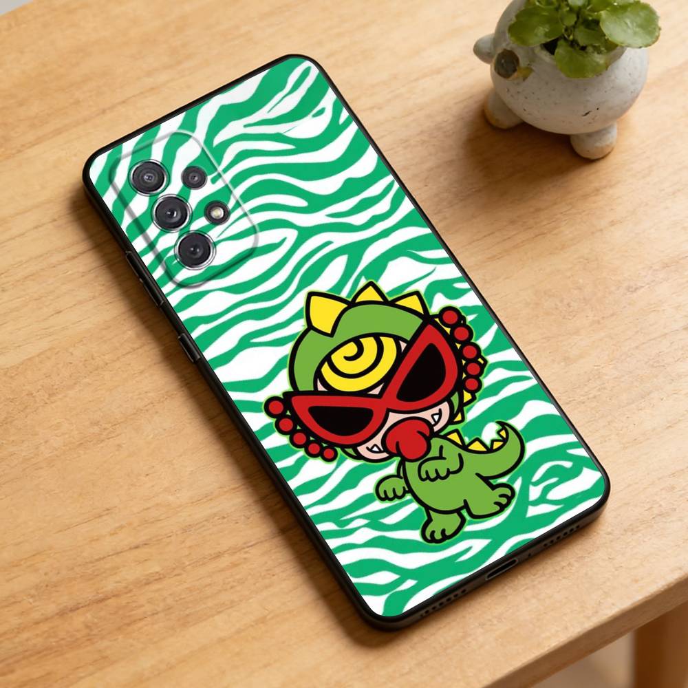 

H-Hysteric M-Mini Phone Case For Samsung Galaxy A73,21,22,32,71,53,52,51,80,5G Soft Black Cover Samsung a20s
