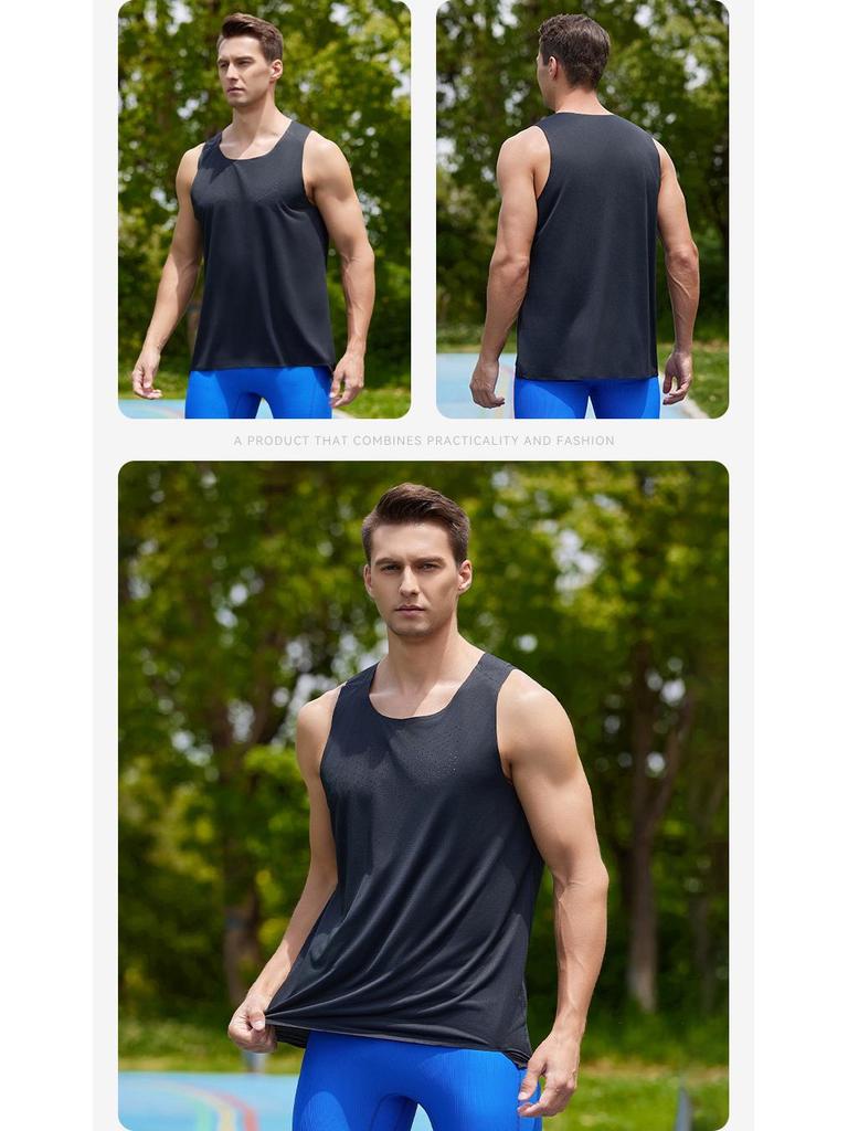 Men's Quick-Dry Sleeveless Marathon Racing Vest