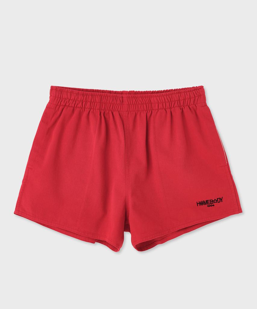 Hombadittingjeu Comfy Cotton Shorts (Red)