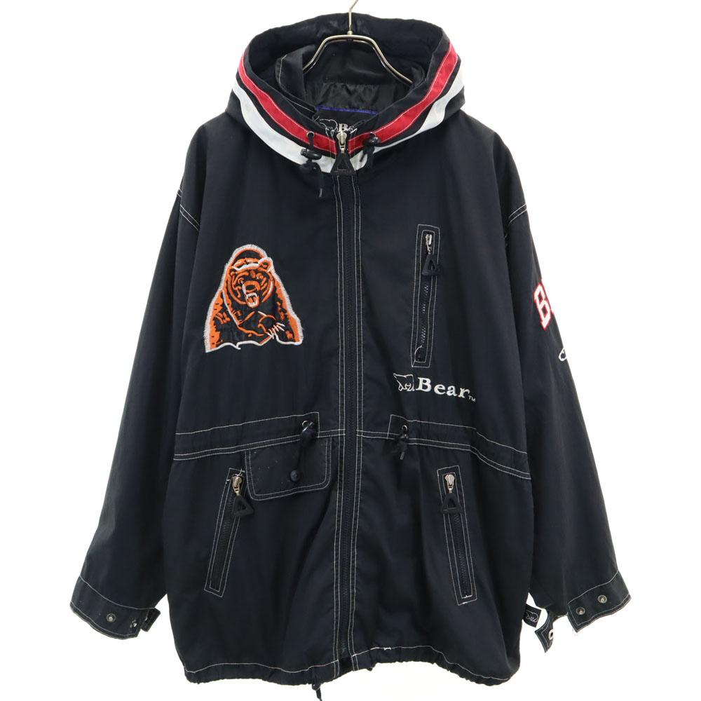 

Bear 90s Made in Korea Old Long sleeve Zip jacket F black Men s Used