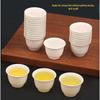 KPT Rice Husk Disposable Kung Fu Tea Cup