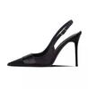 Damen Sommer Neue Mode Schick Spitz Zehen Stiletto Absatz Französisch Elegant Slingback Sandalen - Nude Bequem Hohe Absatzschuhe