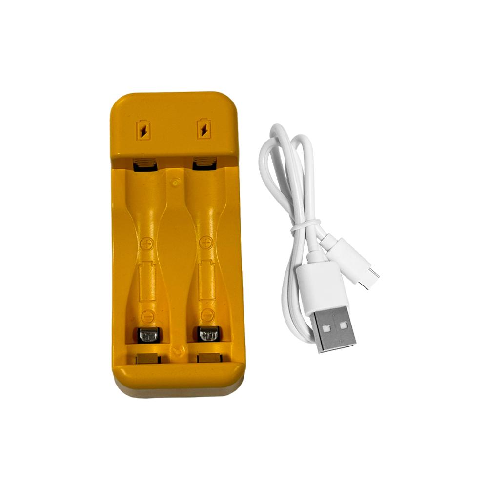 PUJIMAX Household Battery Charger Rechargeable AA AAA Battery Charger 1.2V Ni-mh Battery Charger with Overcharge Protection Type-C