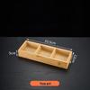 Divided Wooden Serving Tray