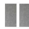Felt Cork Pinboard Corner Board Wall Organizer with Padded Surface for Office, Home, School,