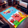Tappeto Assorbente Lavabile Stampato Numberblocks, Tappetini Antiscivolo per Bagno, Tappeti da Cucina, Tappetino Yoga, Ingresso Soggiorno, Tappeti da Campeggio Picnic