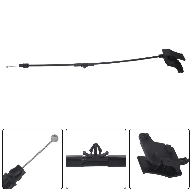 Auto Hood Mounted Release Handle Cable For Jeep Cherokee 2014 2015 2016 2017 2018 68143167AB/53194075/53476413/68290771AB