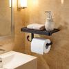Antique Carved Tissue Roll Rack Vintage Paper Dispenser Bathroom Accessory Storage Rack  Toilet