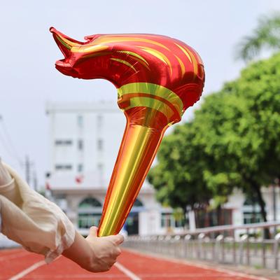 10/20/30 Pcs Inflatable Torch Bulk Fake Torch Decorations Sports Games Prop Flameless Balloon