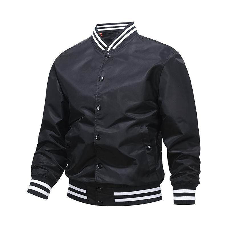 

Button Up Baseball Jacket Men s American Pilot Couple Ins Trendy Workwear XXXL