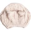 Winter Warm Women Knitted Braided Beanie Hats Wool Crochet Slouchy Beanies Lady Beret Hat Ski Cap
